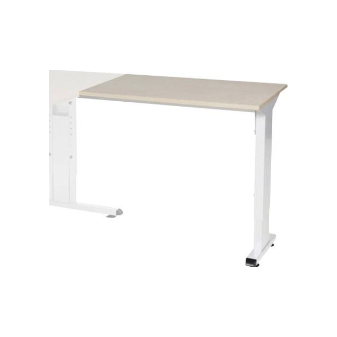 Linesto Plus Verstelbare Aanbouwtafel 80 x 60 cm Robson Wit