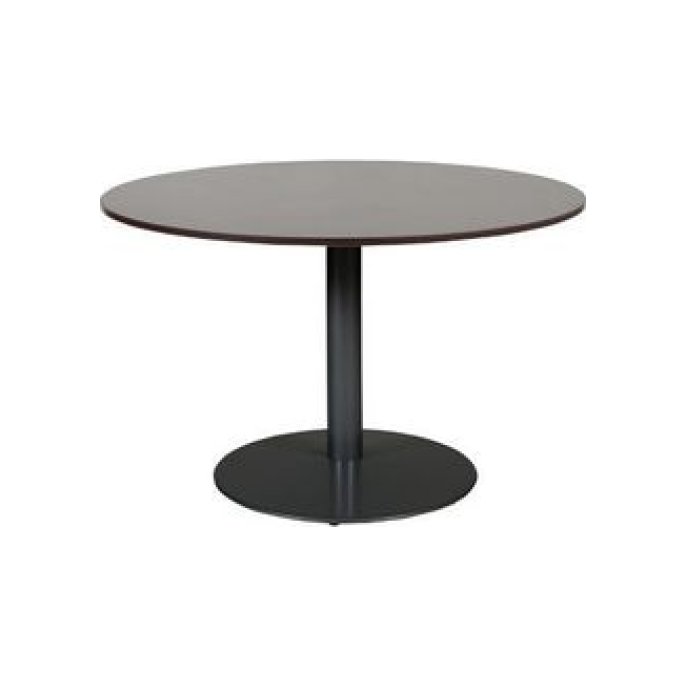 Linesto Ronde Vergadertafel 120 cm Logan Zwart