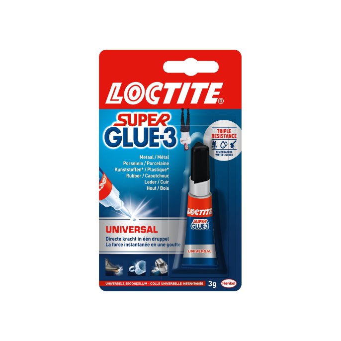 Loctite Secondelijm Universal 3 gram (tube 3 gram)