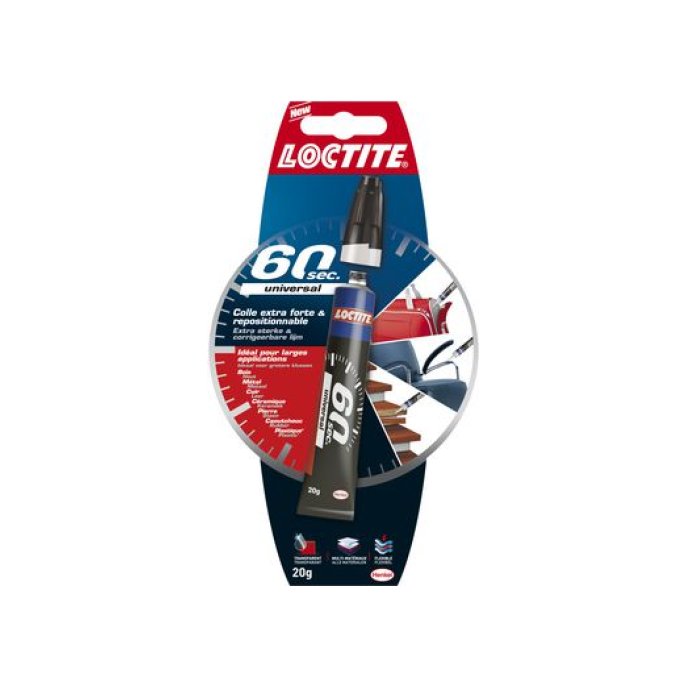 Loctite Universele Alleslijm 60 sec (tube 20 gram)