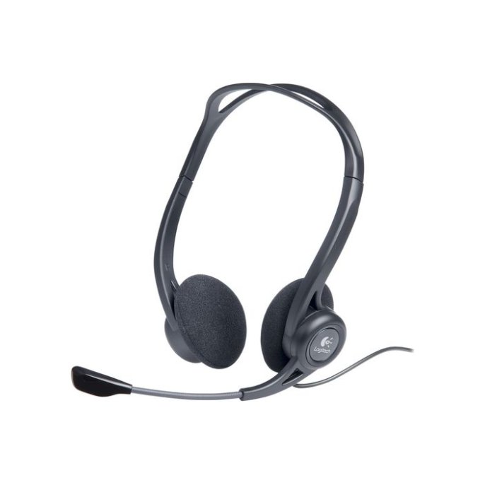 Logitech PC960 On-Ear Stereo Headset USB Zwart