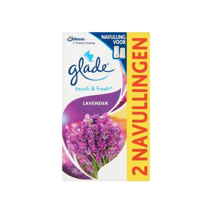 Luchtverfrisser Glade lavendel 10ml/pk2