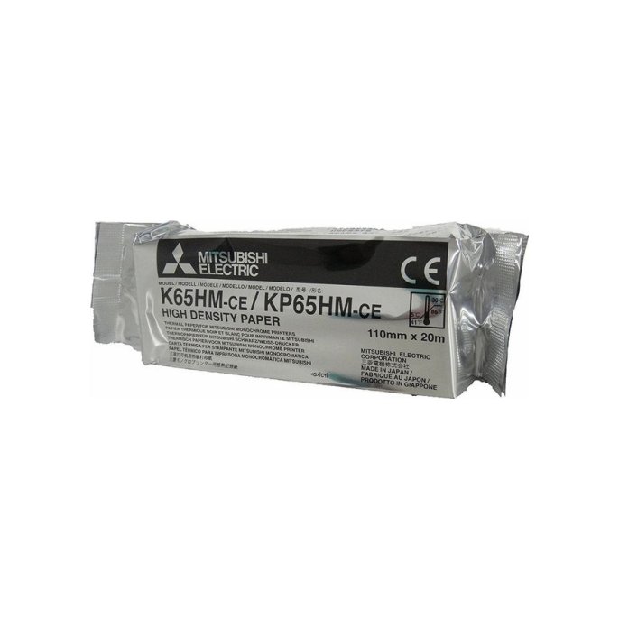 MITSUBISHI PAPER Mitsubishi - thermisch papier - 4 rol(len) - Rol (11 cm x 21 m) (pak 4 x 20 meter)