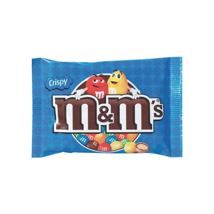 M&MS Crispy Kleinverpakking (pak 24 stuks)