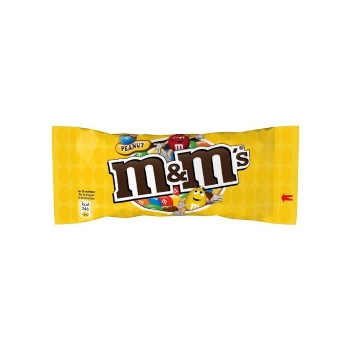 M&MS Pinda Kleinverpakking (pak 24 stuks)