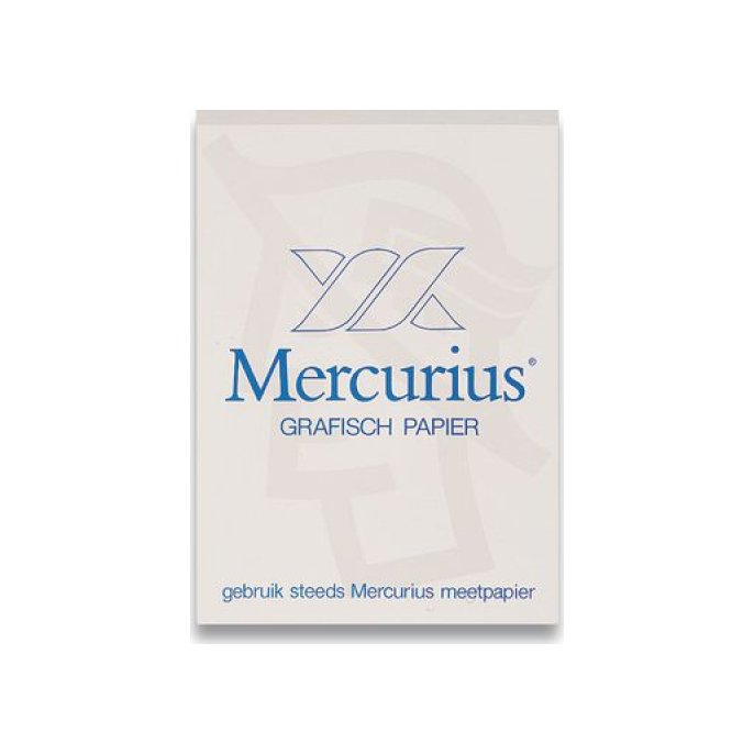 Mercurius A4 Millimeterpapier 80 g/m² Roodbruin (blok 50 vel)