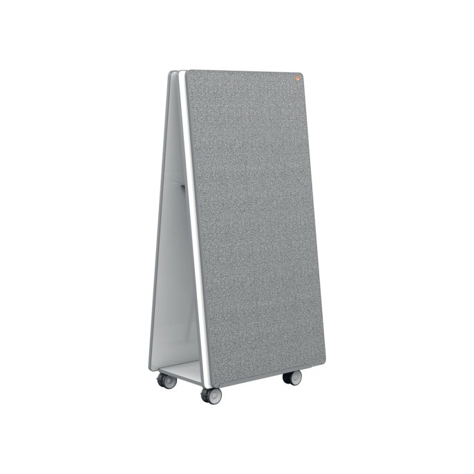 NOBO Move & Meet Mobiel Whiteboard & Memobord 180x90cm systeem