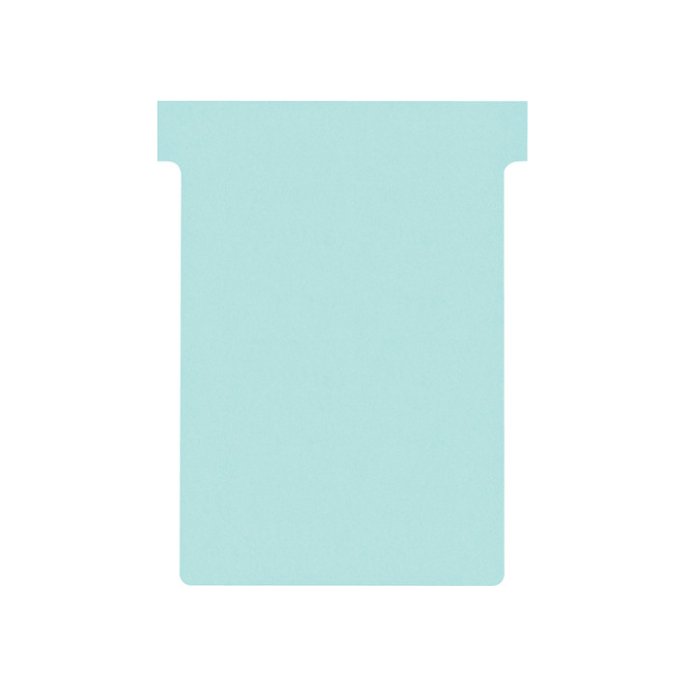 NOBO T-Kaart Maat 3 Papier 170 g/m² 120 x 80 mm Blauw (pak 100 stuks)