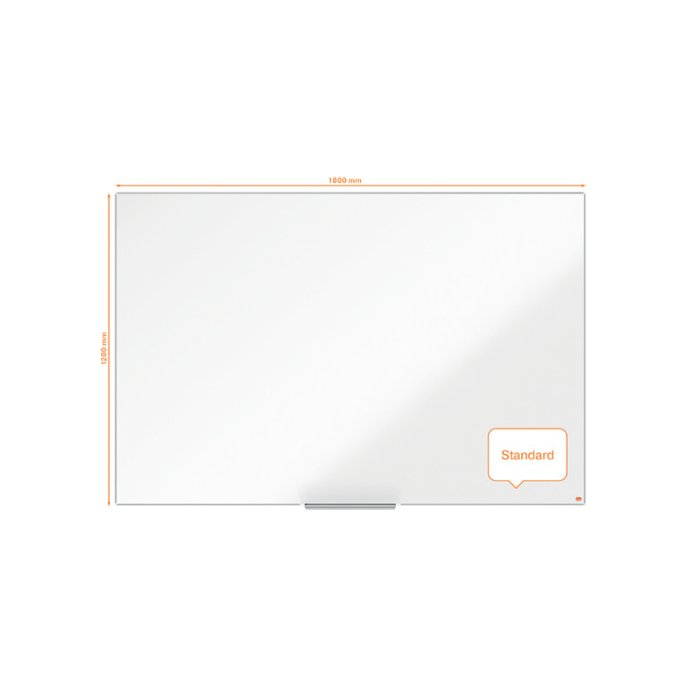 NOBO Whiteboard NOBO Impression staal 180x120