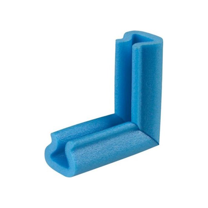 NOMAPACK Randbeschermer polyethyleen ca 24x10 mm (pak 600 stuks)