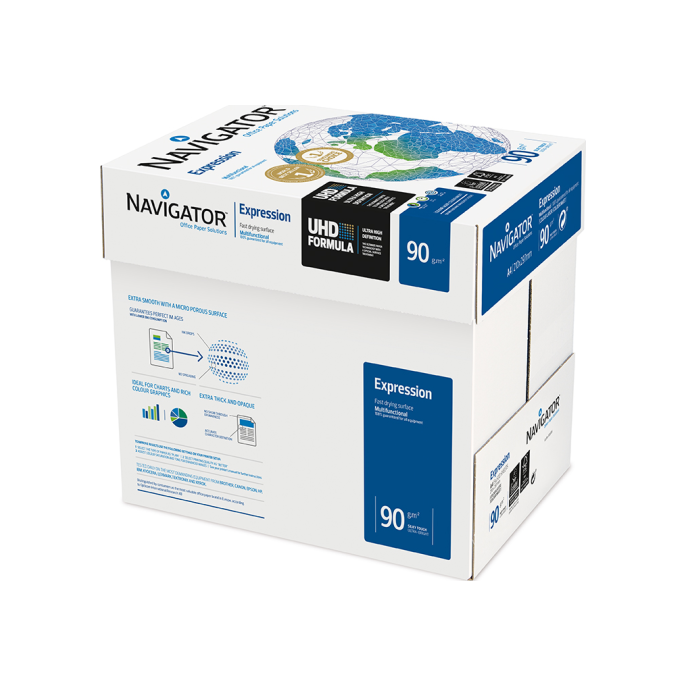 Navigator Expression Papier A3 90 g/m² Wit (doos 5 x 500 vel)