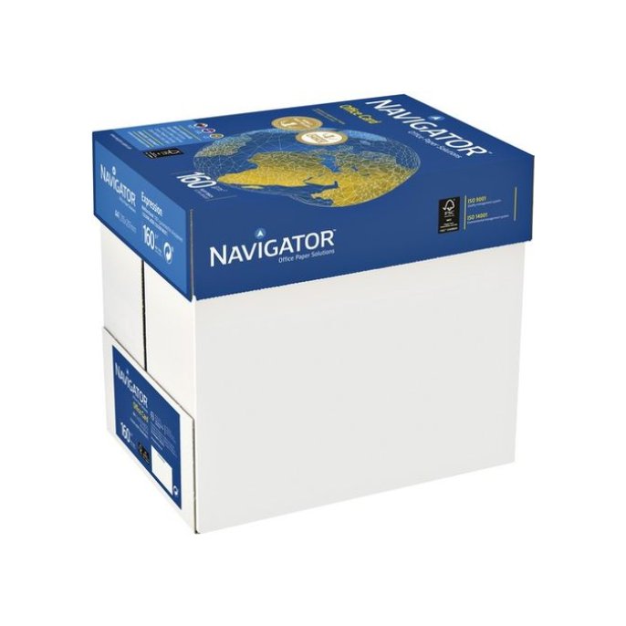 Navigator Office Card Papier A4 160 g/m² Wit (doos 5 x 250 vel)