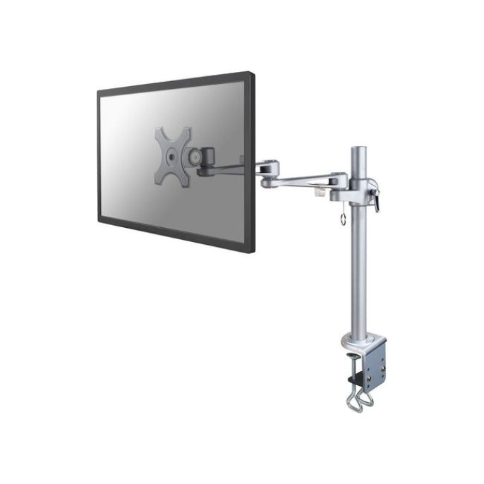 Neomounts® BY NEWSTAR Monitorarm met bureauklem voor 1 flatscreen zilver