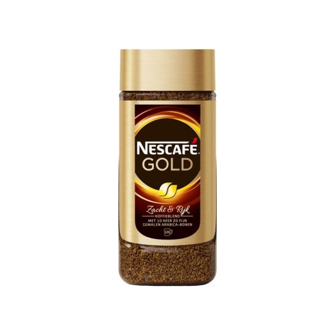 Nescafé Gold Blend Oploskoffie pot 120 kopjes (pak 200 gram)