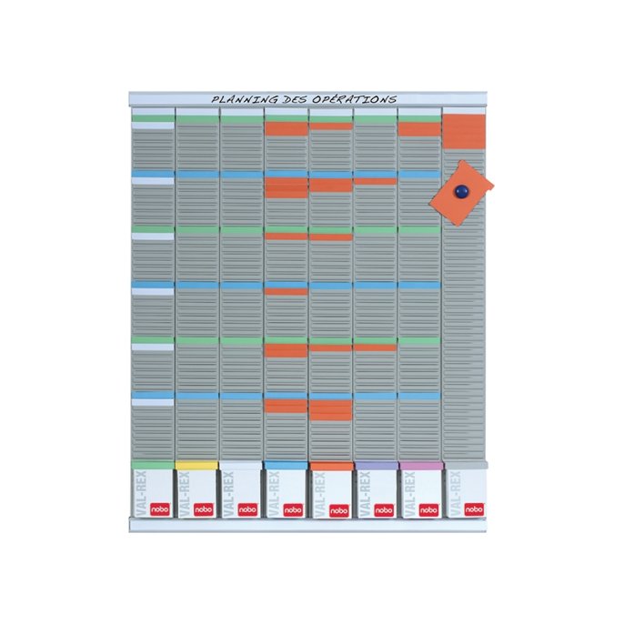 Nobo Planbord T-Kaart week 8 kolommen 960 x 7720 mm