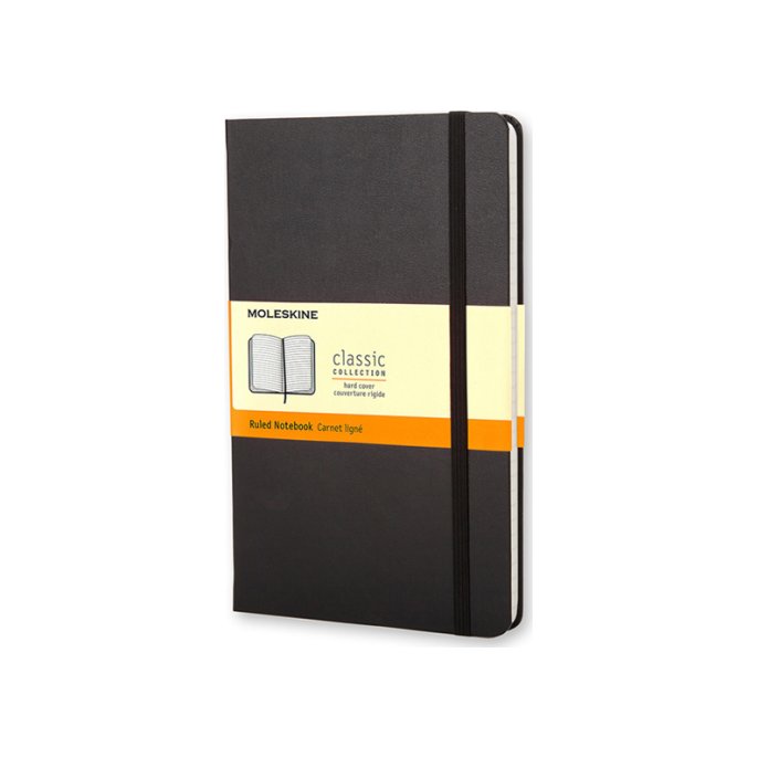 MOLESKINE Notitieboek hardcover lijn zwart