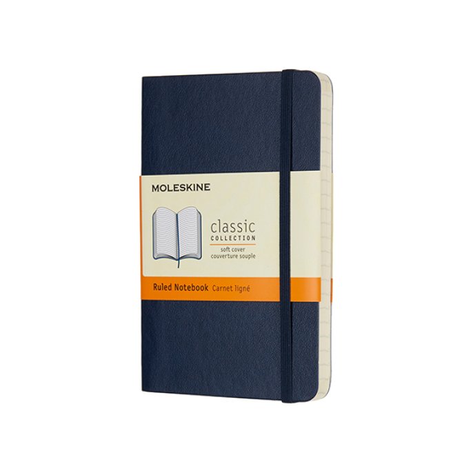 MOLESKINE Notitieboek pocket lijn blauw