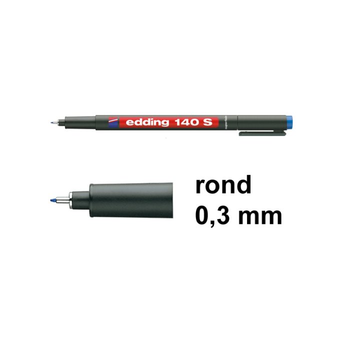 OHP marker EDDING 140S 0.3 bl (10 stuks)