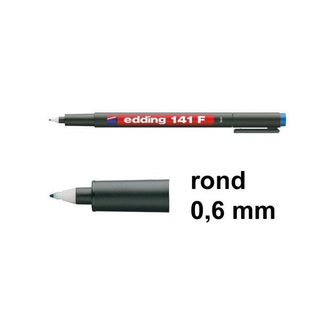 OHP marker EDDING 141F 0.6 bl (10 stuks)