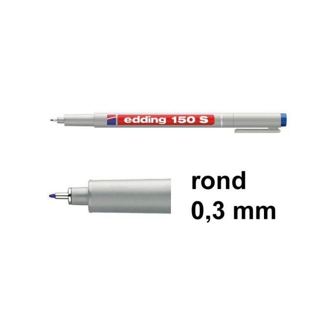 OHP marker EDDING 150S 0.3 bl (10 stuks)