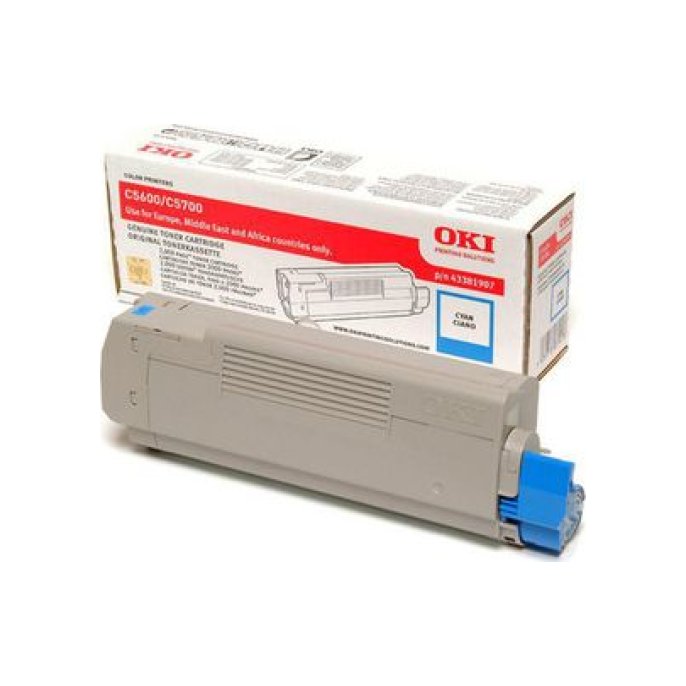 OKI 43381907 Toner Cyaan