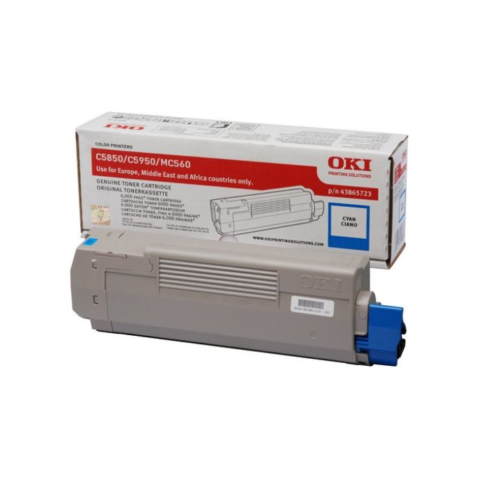 OKI 43865723 Toner Cyaan