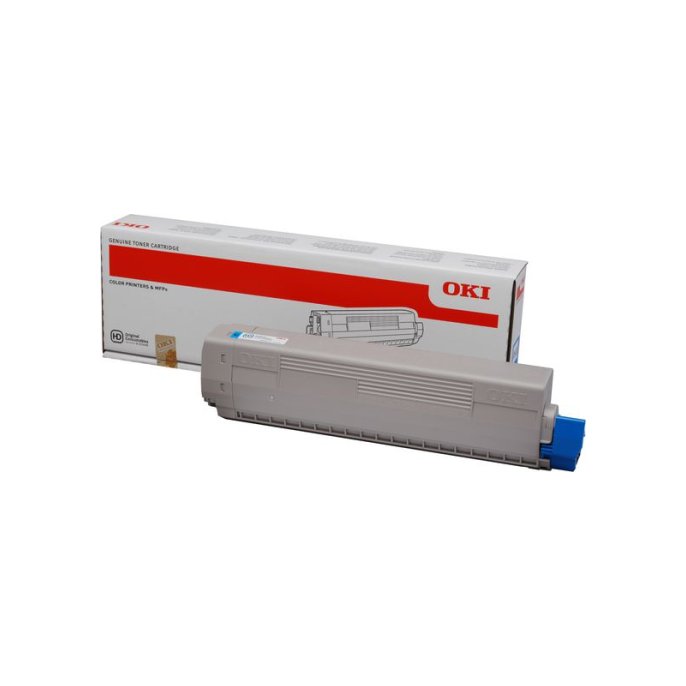 OKI C822 Toner Cyaan