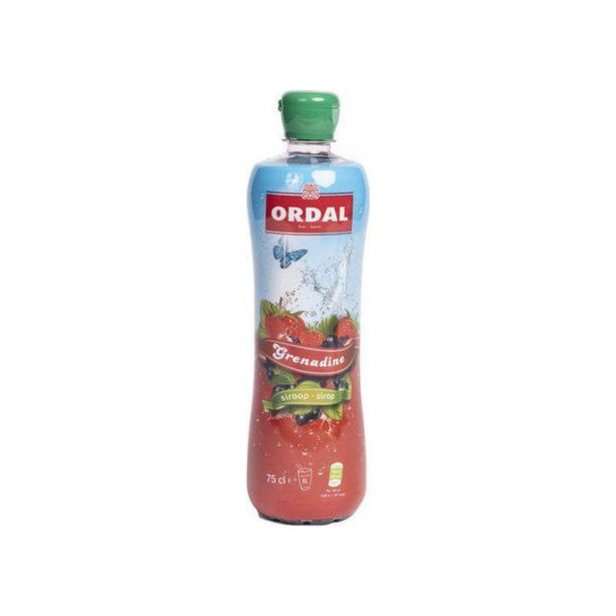 ORDAL Siroop Ordal grenadine 750ml (doos 6 x 750 milliliter)