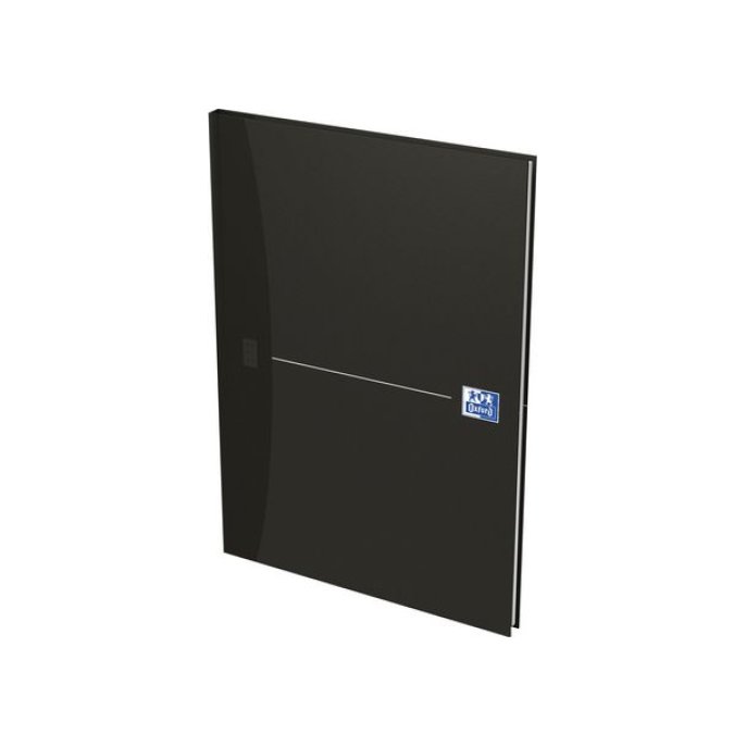 OXFORD Office Essentials Notitieboek A4 Gelinieerd 96 vel 90 g/m² Zwart (pak 5 stuks)