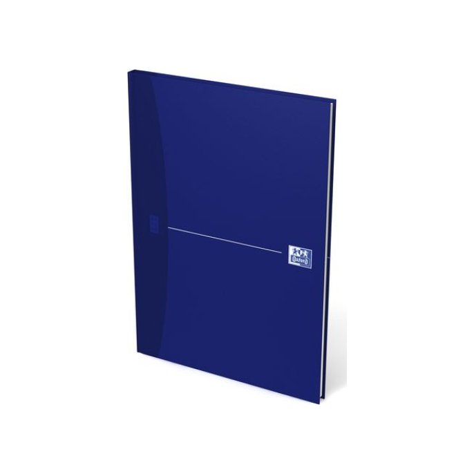 OXFORD Office Essentials Notitieboek A4 Gelinieerd 96 vel 90 g/m² blauw (pak 5 stuks)