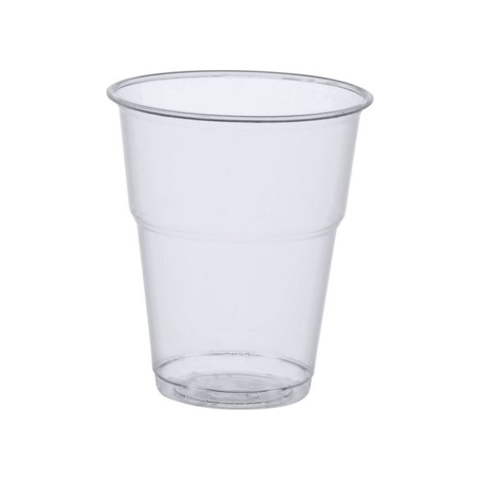 PAPSTAR Drinkbeker Plastic 300 ml Transparant (pak 70 stuks)