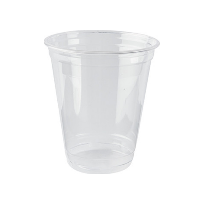 PAPSTAR Drinkbekers koude dranken. PLA pure 0.3 l Ø 9.5 cm 10.68 cm glashelder (pak 70 stuks)