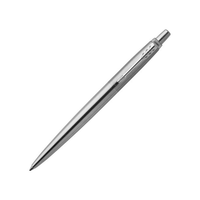 PARKER Jotter Stainless Steel Balpen Kliksysteem Zilver