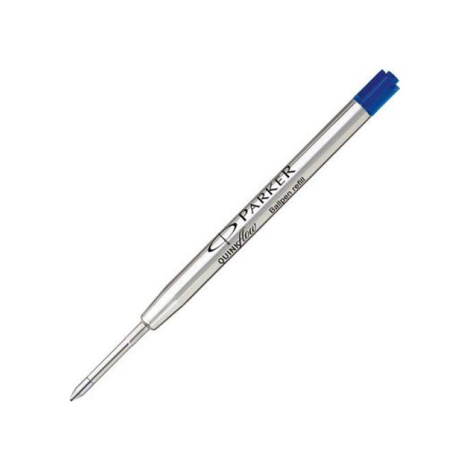 PARKER QuinkFlow Balpen Navulling Medium Punt Blauw