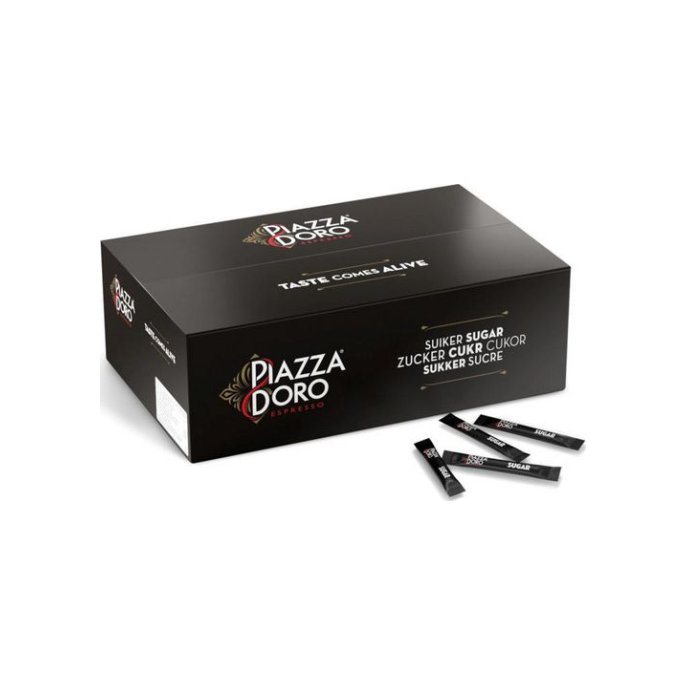 PIAZZA DOro Suikersticks 4 gram per stick (doos 900 stuks)