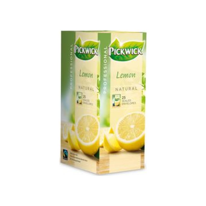 PICKWICK Professional Lemon Fairtrade (doos 3 x 25 stuks)