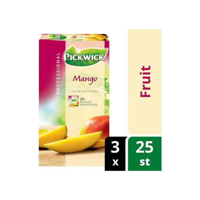 PICKWICK Professional Mango Theezakjes 38 g (pak 75 stuks)