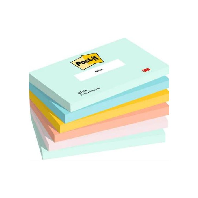 POST-IT Notes Beachside Colour Collection 76 x 127 mm