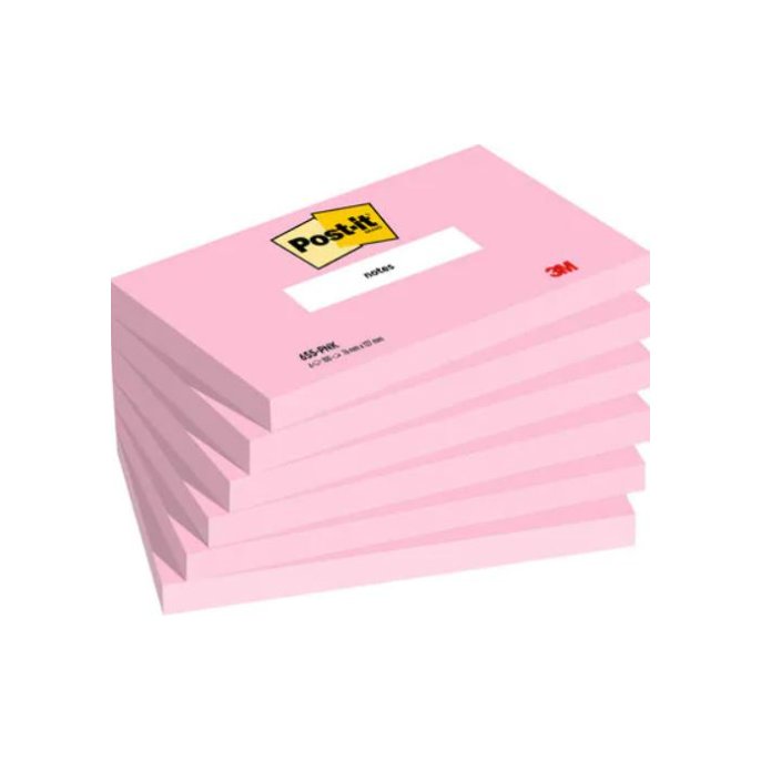 POST-IT Notes Roze 76 x 127 mm