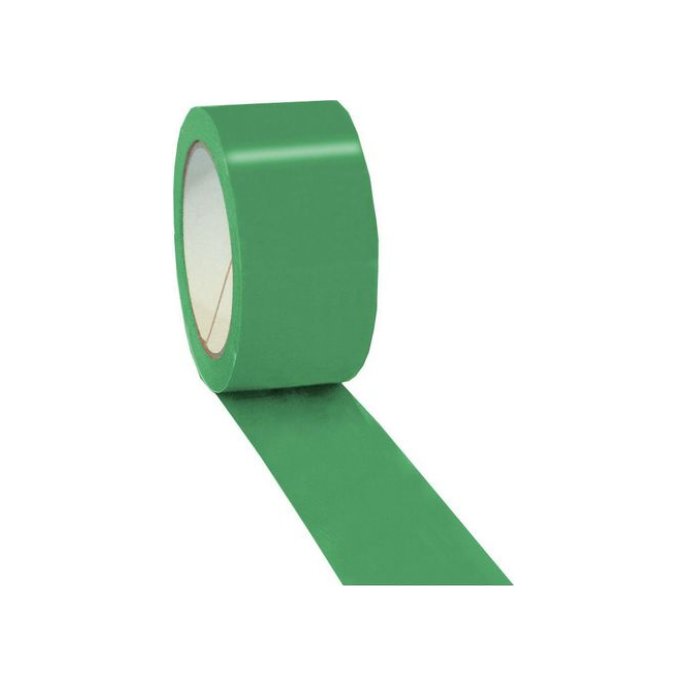 PRESSEL Verpakkingstape PVC 50 mm x 66 m Groen (pak 6 x 66 meter)