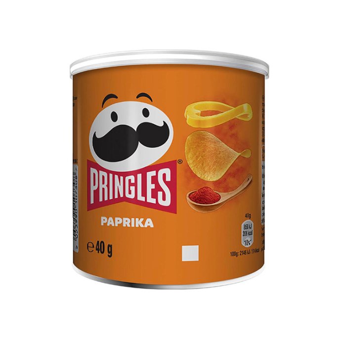 PRINGLES Chips Paprika 40 gram (pak 12 stuks)