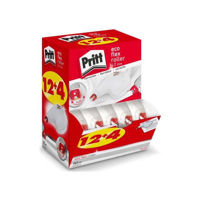 PRITT ECO Flex Value Pack Correctieroller 42 mm x 10 m (pak 16 stuks)