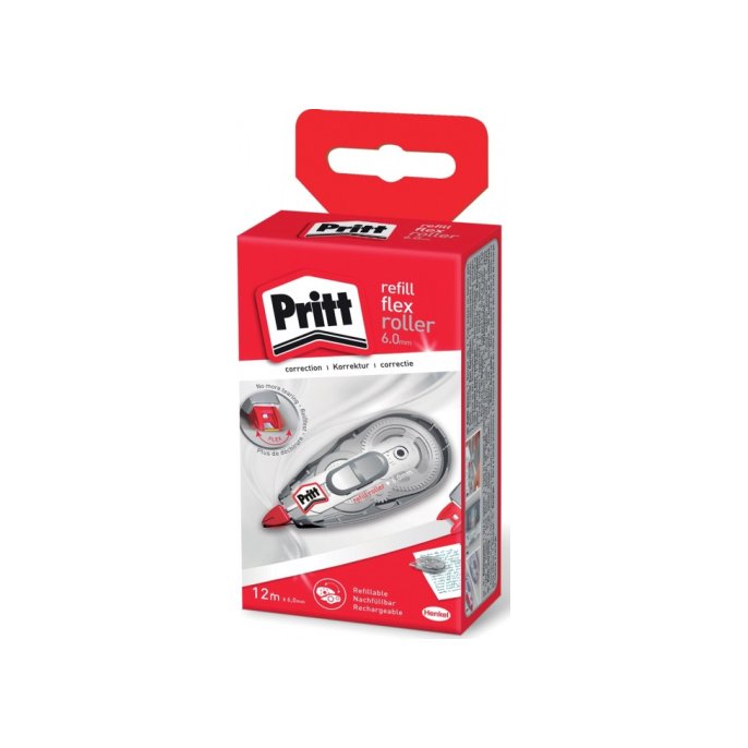 PRITT Navulbare Flex Correctieroller 6 mm x 12 m