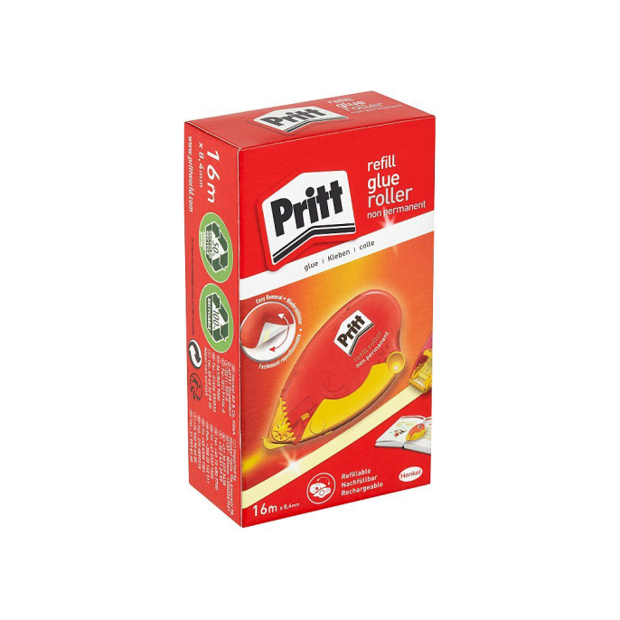 PRITT Navulbare niet-permanente-lijmroller 84 mm x 16 m (ophanging)