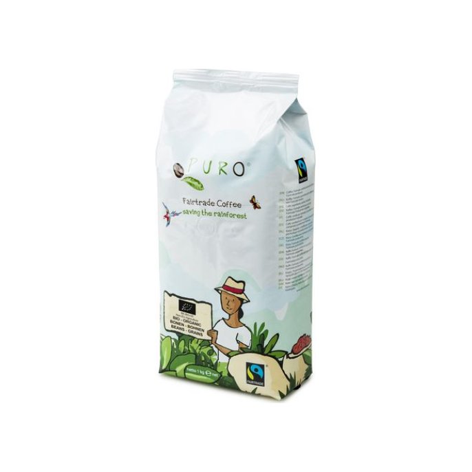 PURO Espressobonen Biologisch Fairtrade (doos 9 kilogram)