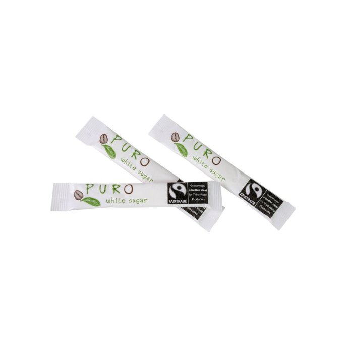 PURO Fairtrade Suikersticks 5 gram (doos 500 stuks)