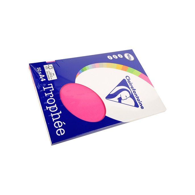 Papier CF A4 160g fuchsia (50 stuks)v