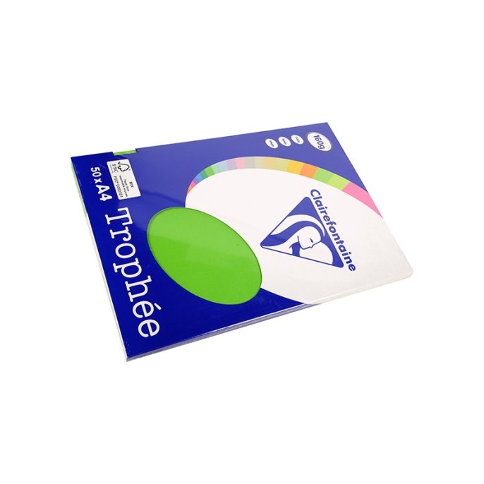 Papier CF A4 160g grasgroen (50 stuks)v