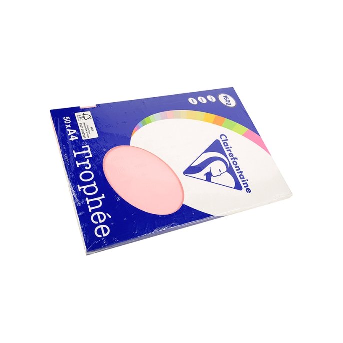 Papier CF A4 160g roze (50 stuks)v