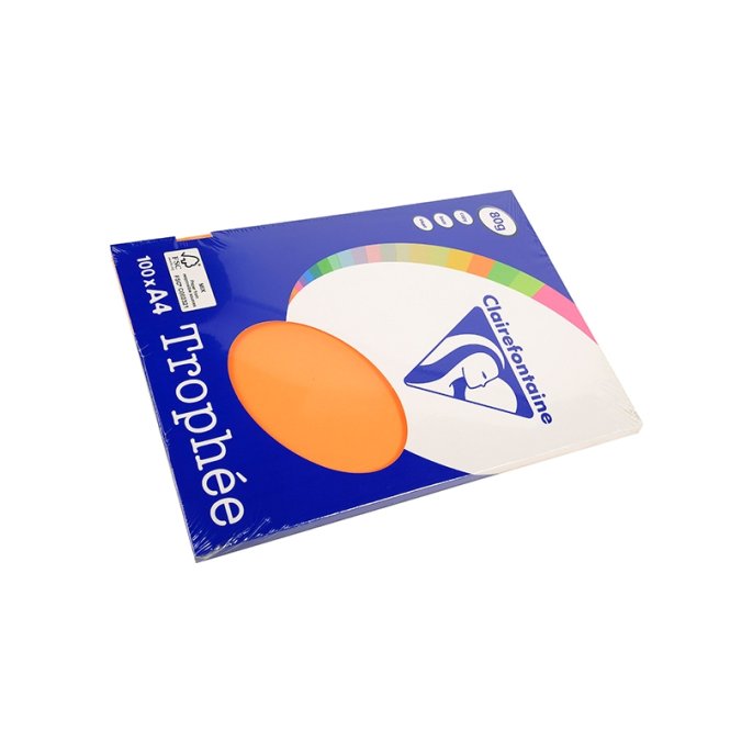 Papier CF A4 80g oranje  (100 vel)